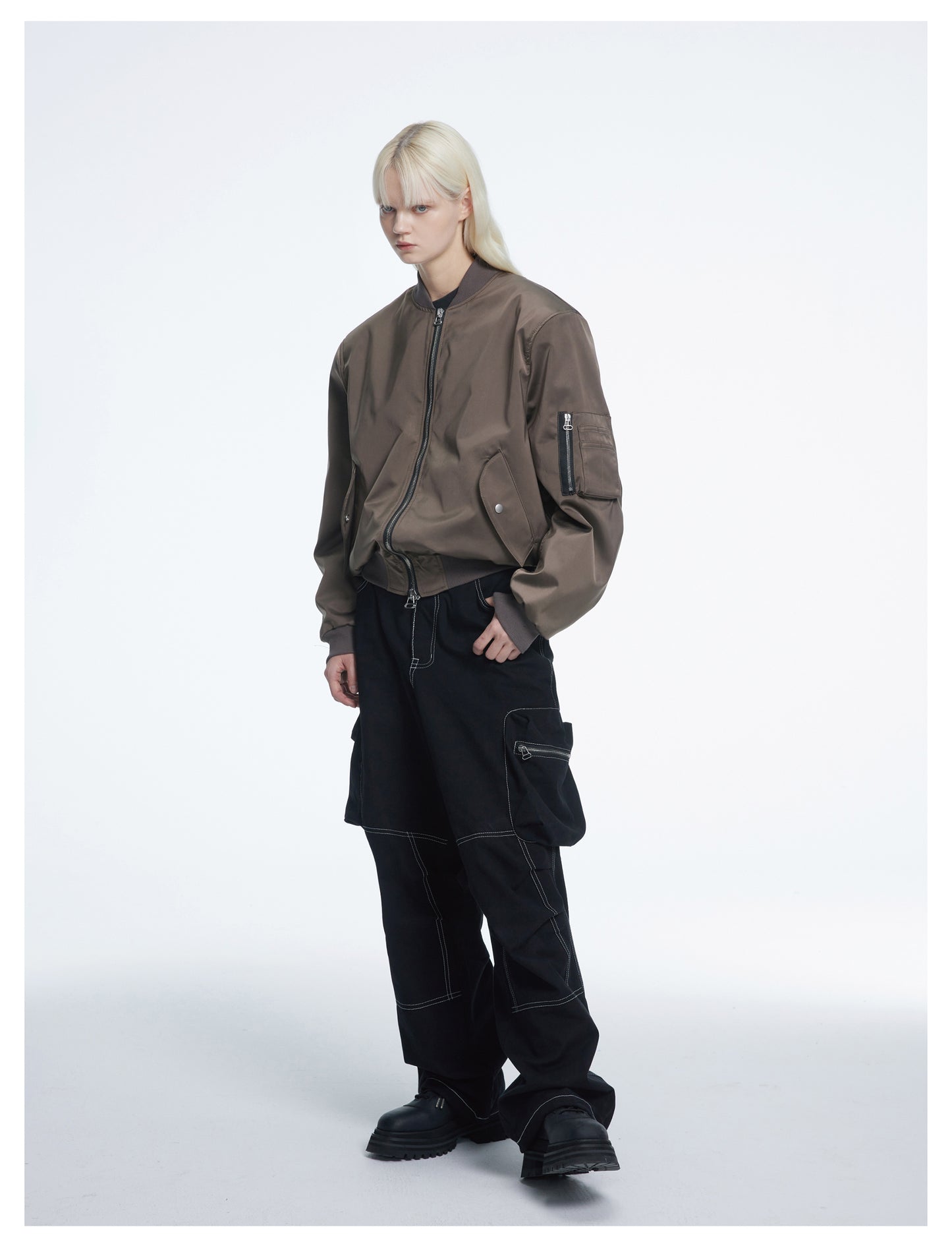 Small Silhouette Short Unisex MA1 Jacket