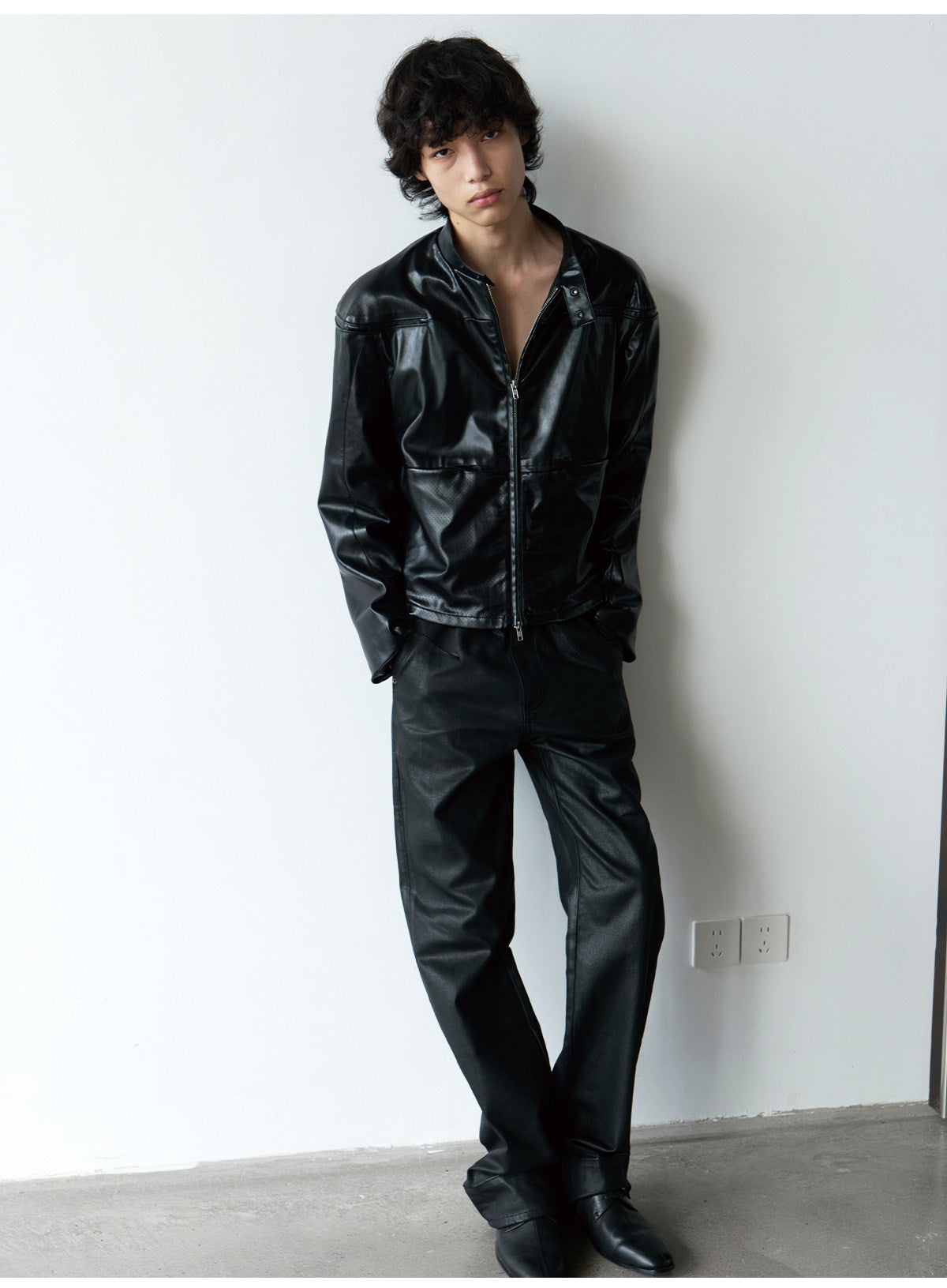 Straight Slim-Fit Jeans