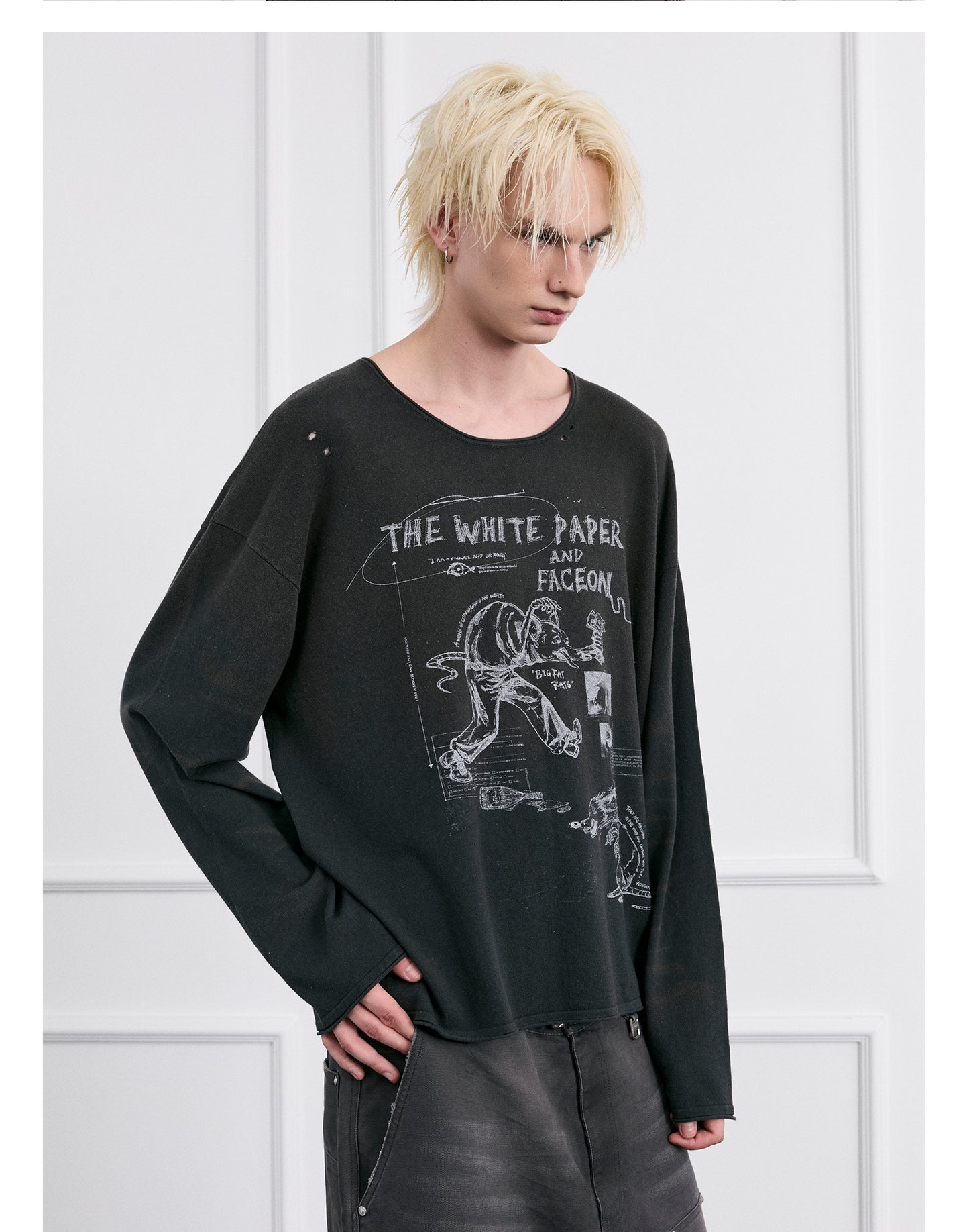 Graffiti Crew Neck T-Shirt