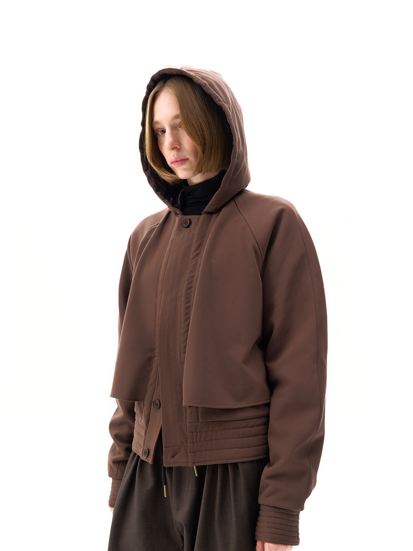 Thick Down Jacket with Hood