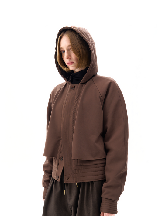 Thick Down Jacket with Hood