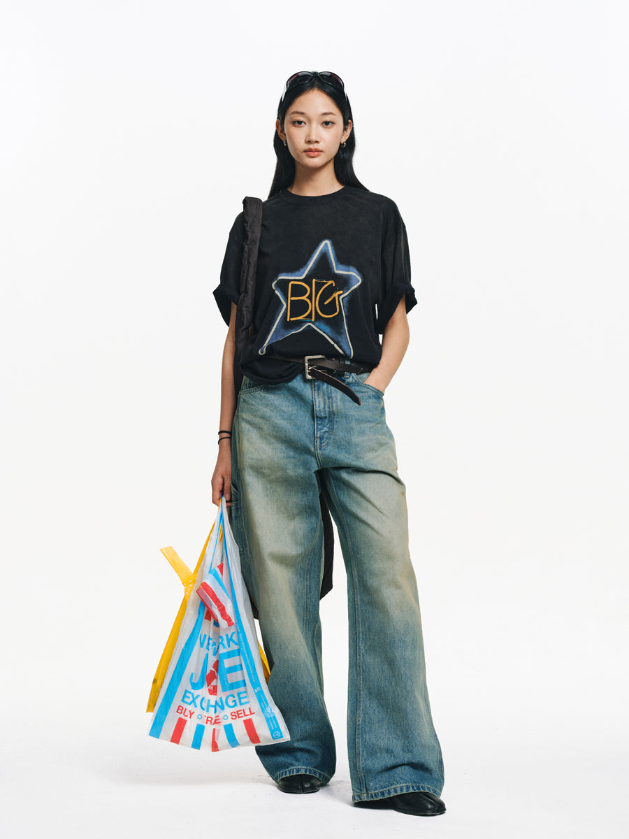 Washed Vintage Jeans