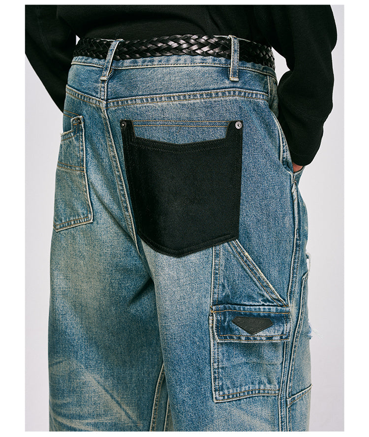 Loose Straight Leg Jeans