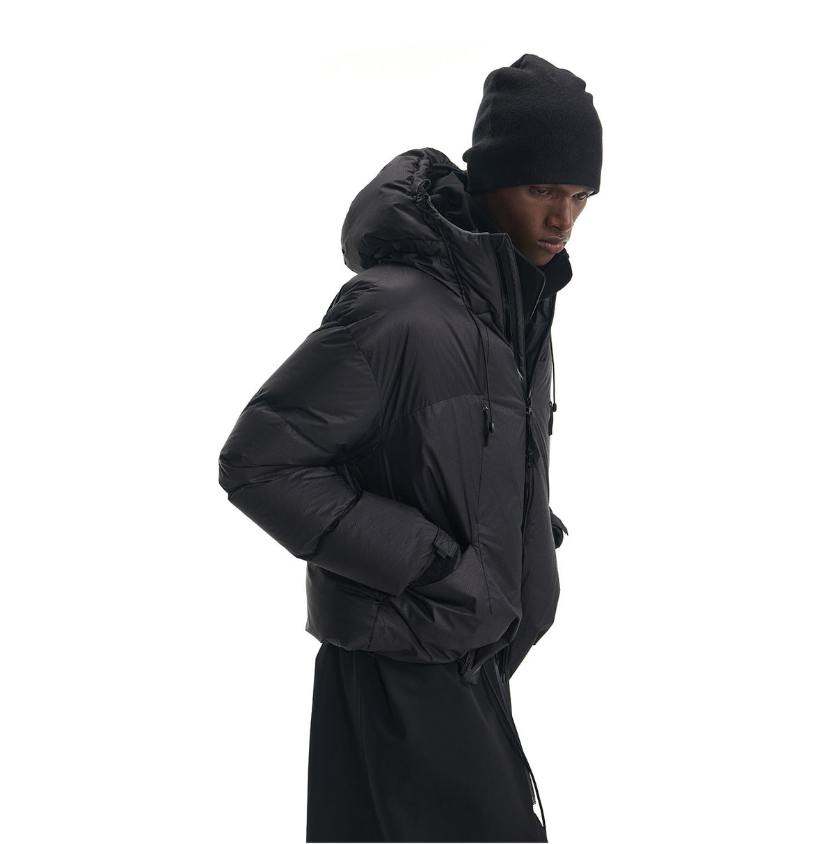 All-Around Protection Hooded Down Jacket