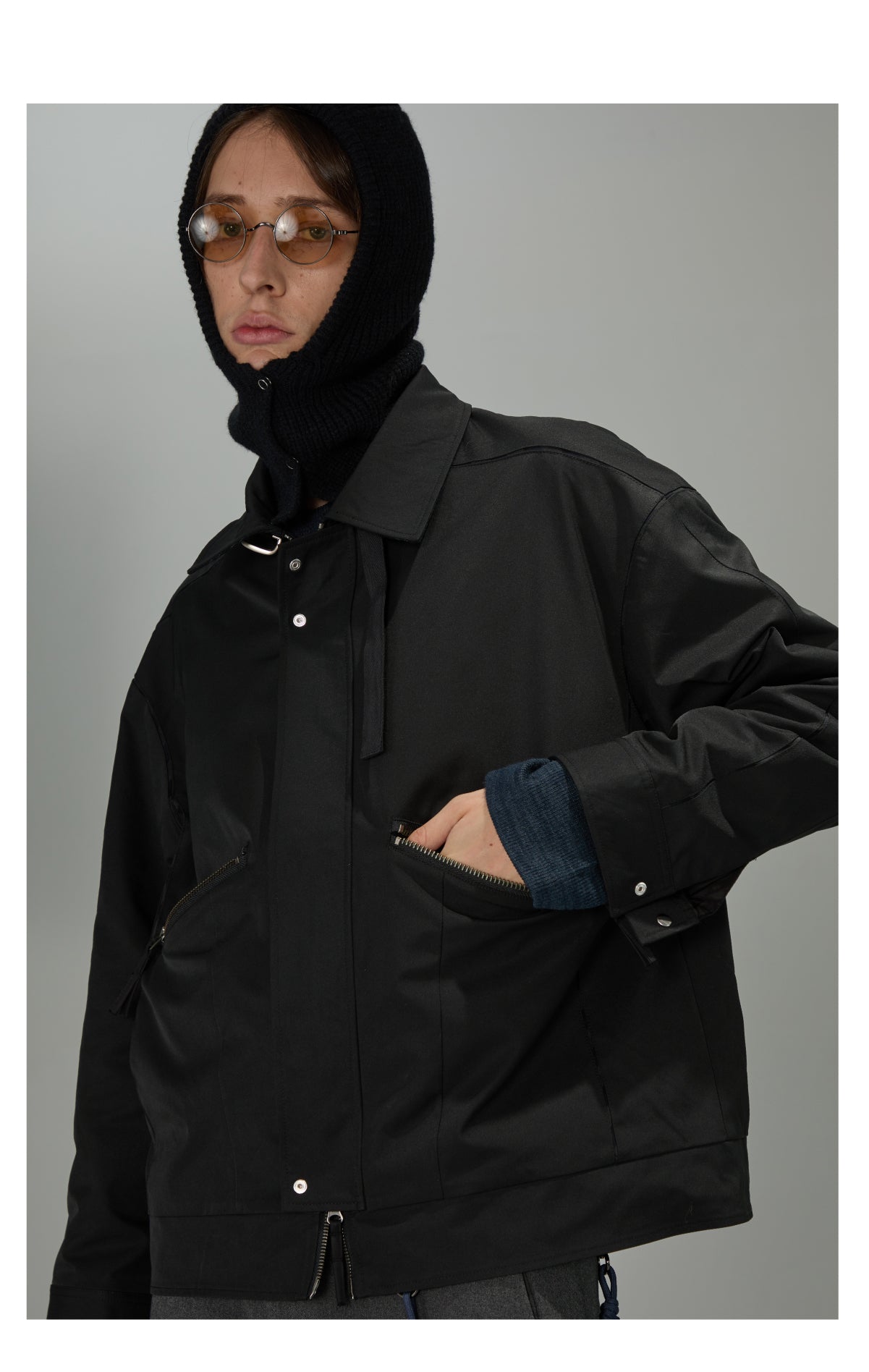 Splice Zipper Jacket