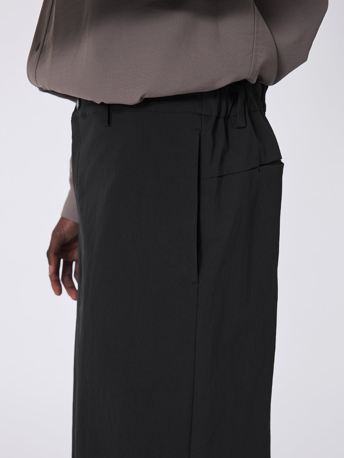 Water-repellent Straight Pants