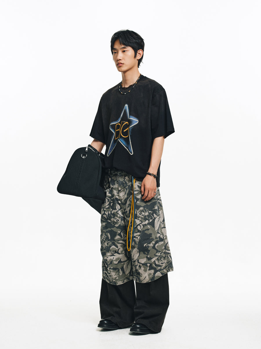 Big Star Print T-Shirt