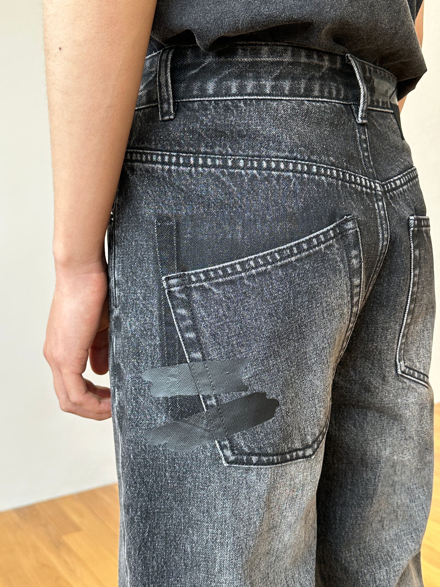 Slim Fit Straight Leg Jeans