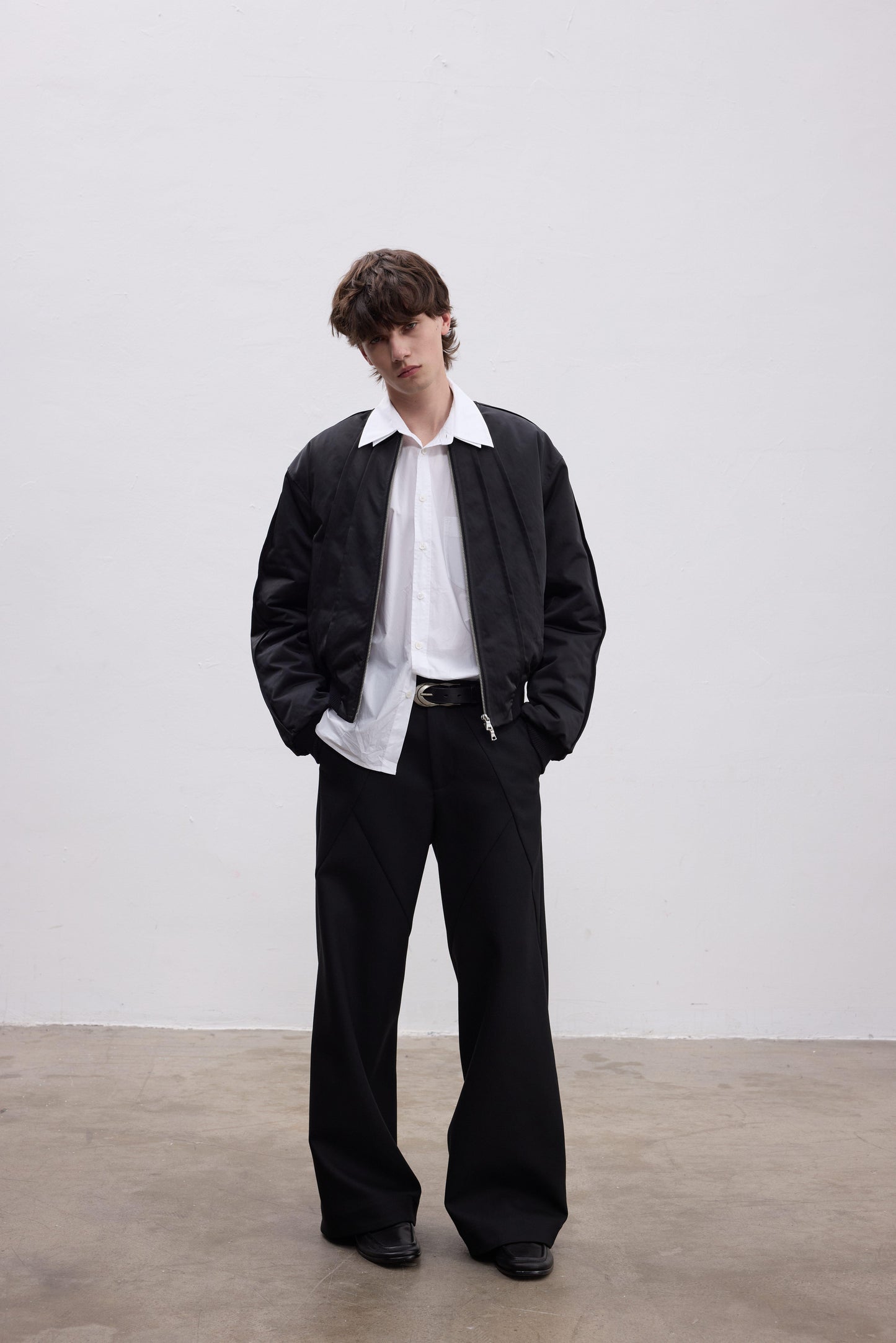 Casual Pants with Front and Back Pockets