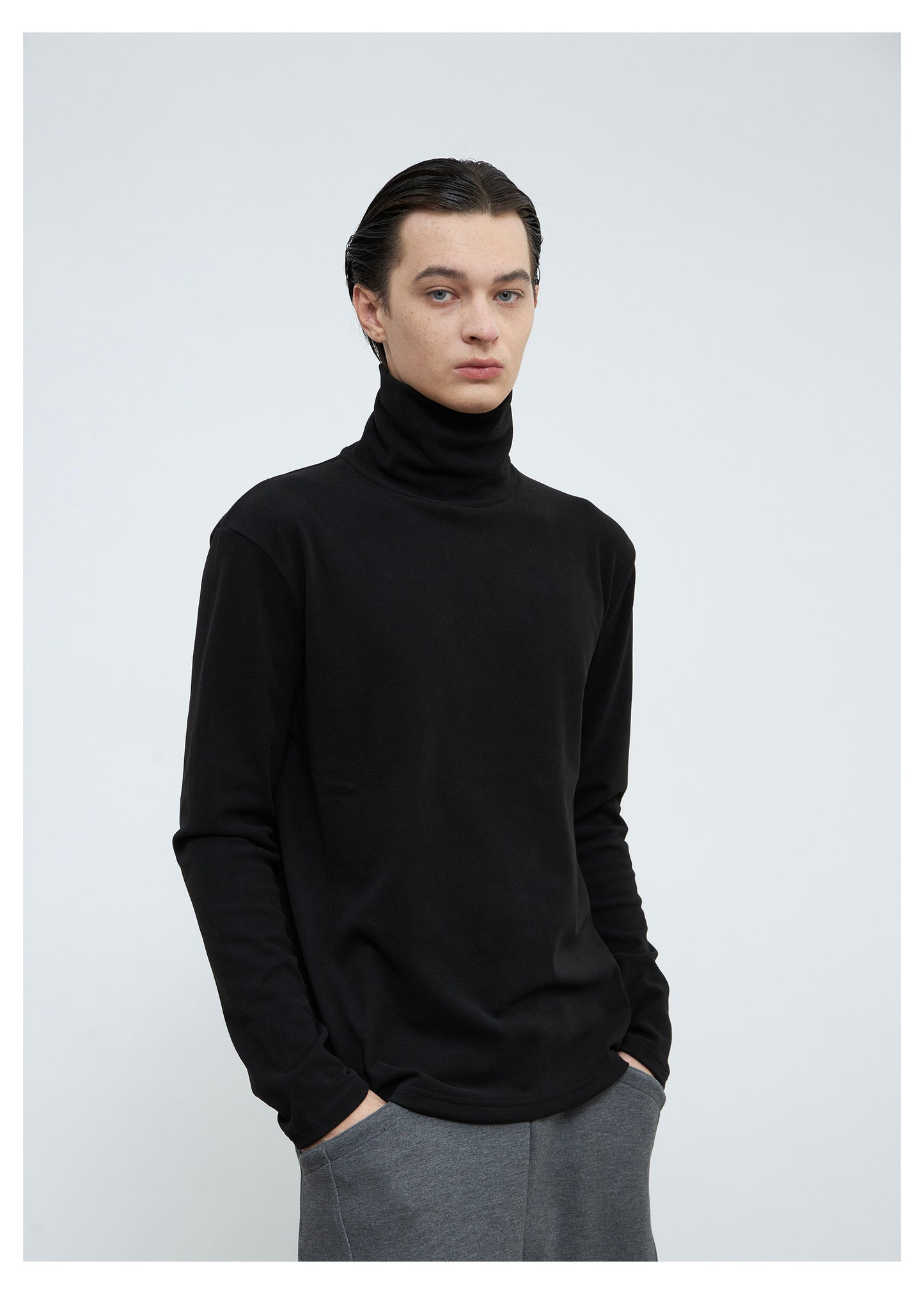 Mock Neck T-Shirt