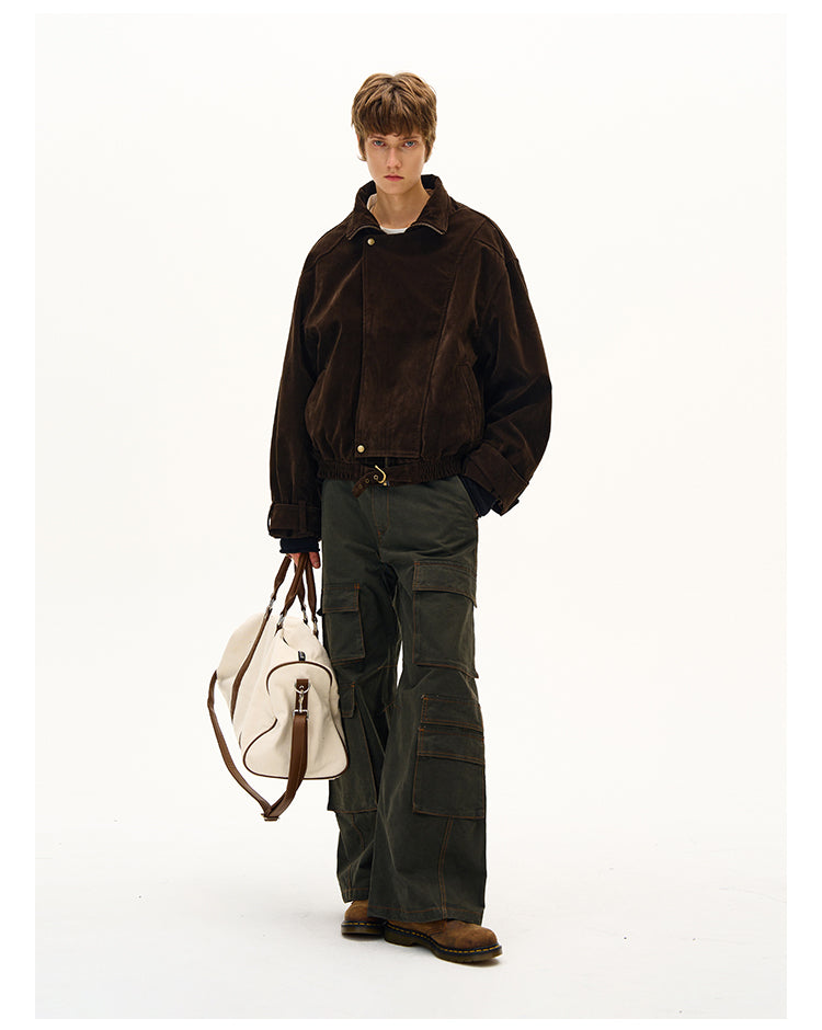 Short-length Stand Collar Jacket