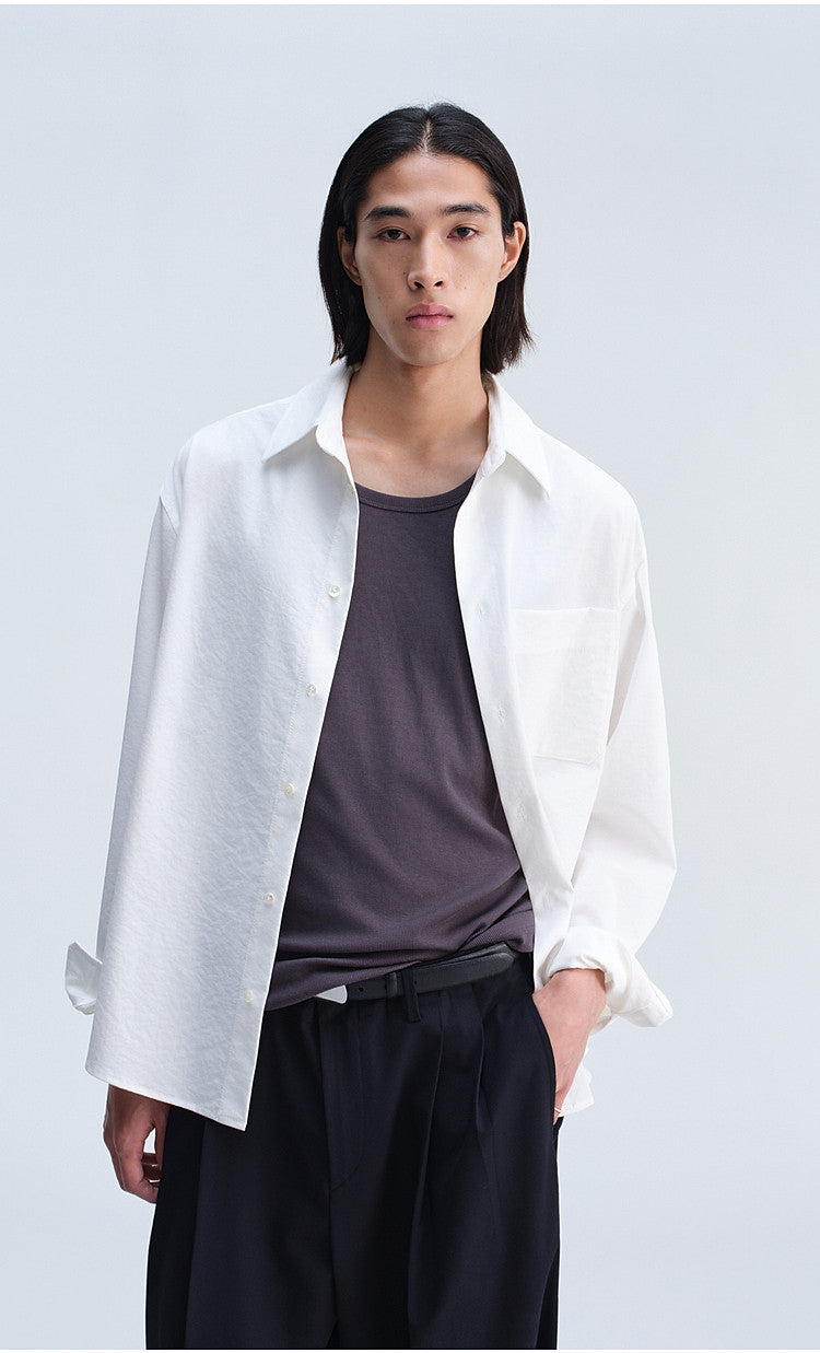 Casual Shirt with a Boxy Silhouette