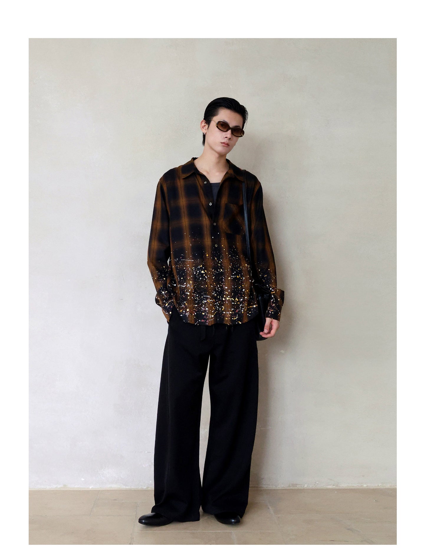 Splatter Check Shirt