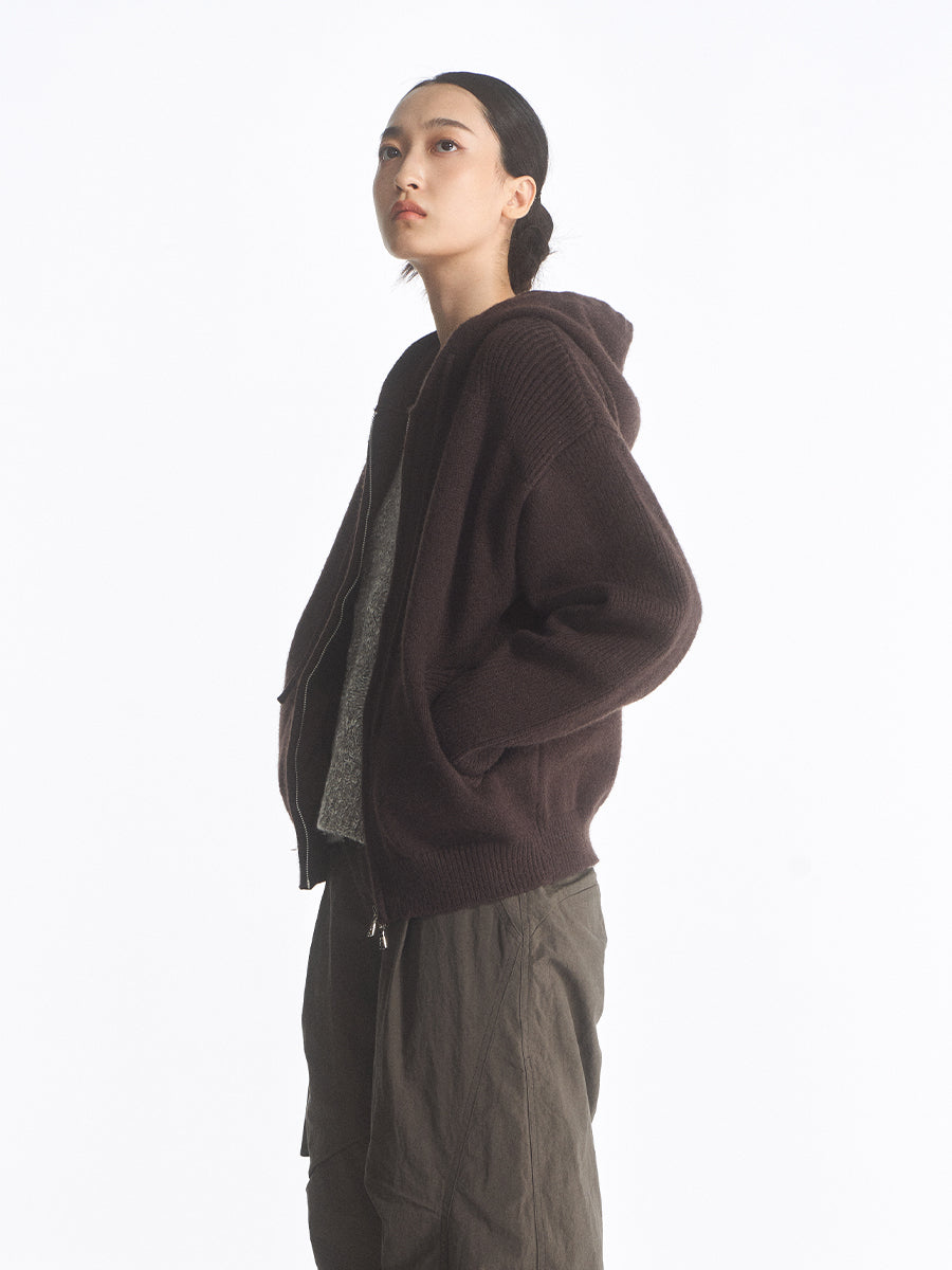 Drawstring Hooded Sweater