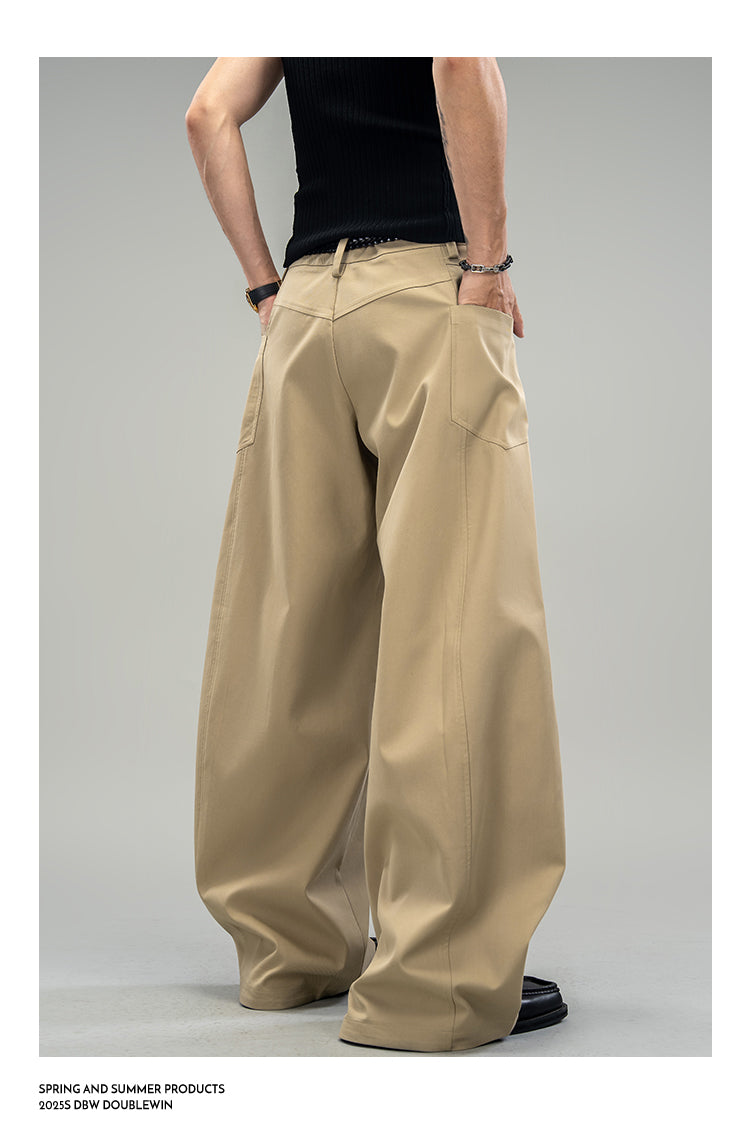 Deconstructed Casual Pants