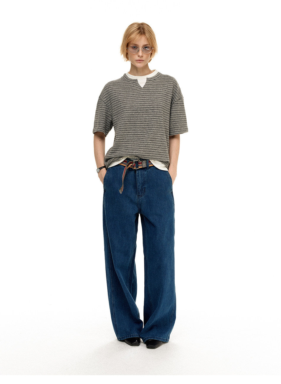 Heavyweight Wide Straight-Leg Jeans