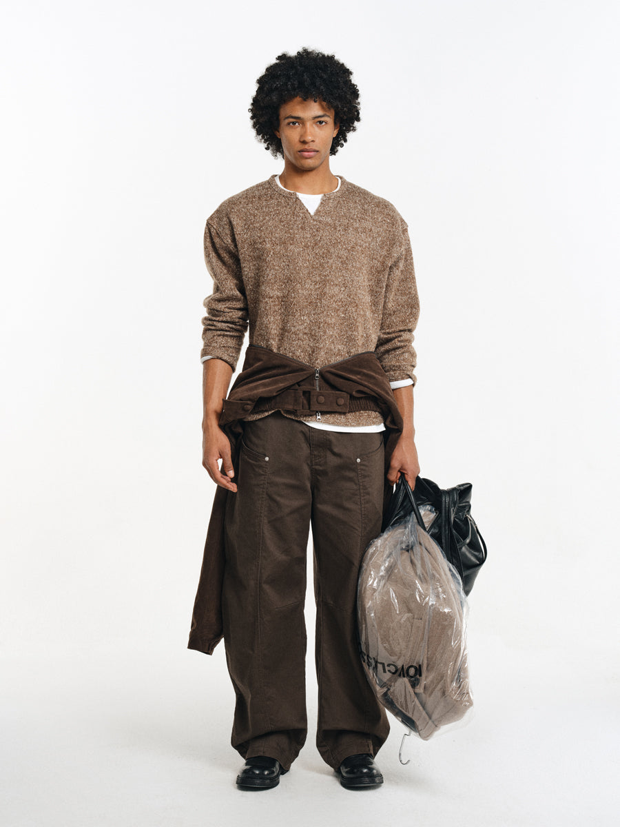 Cotton Rivet Casual Pants