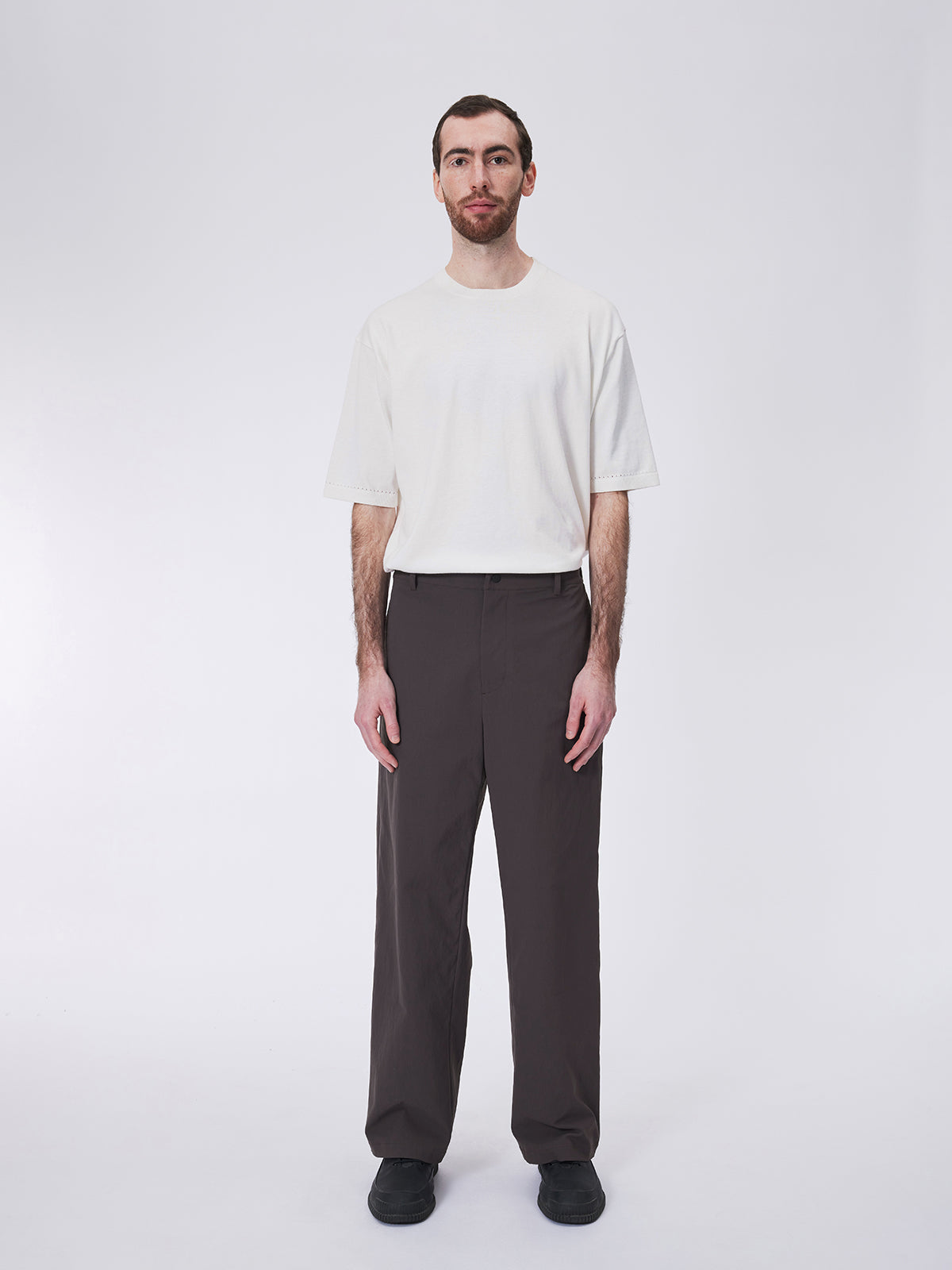 Water-repellent Straight Pants
