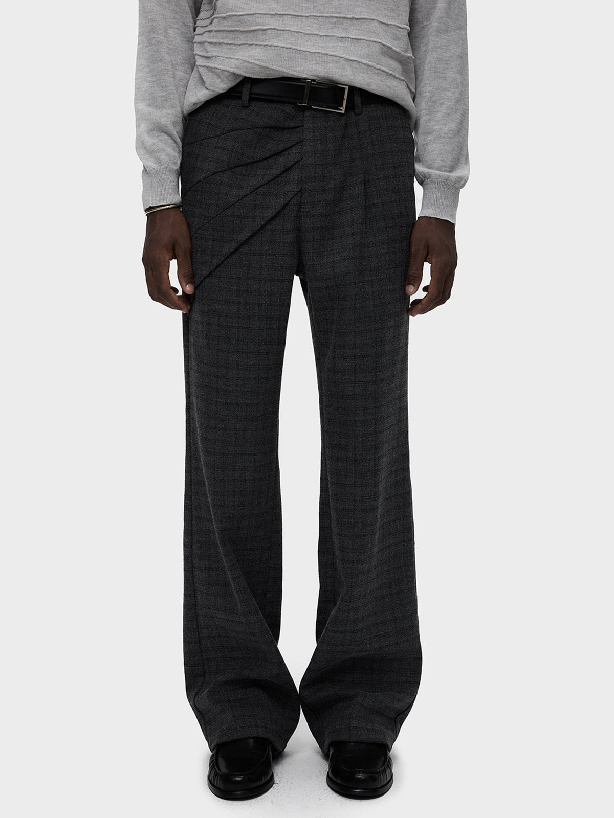 Checkered Casual Pants
