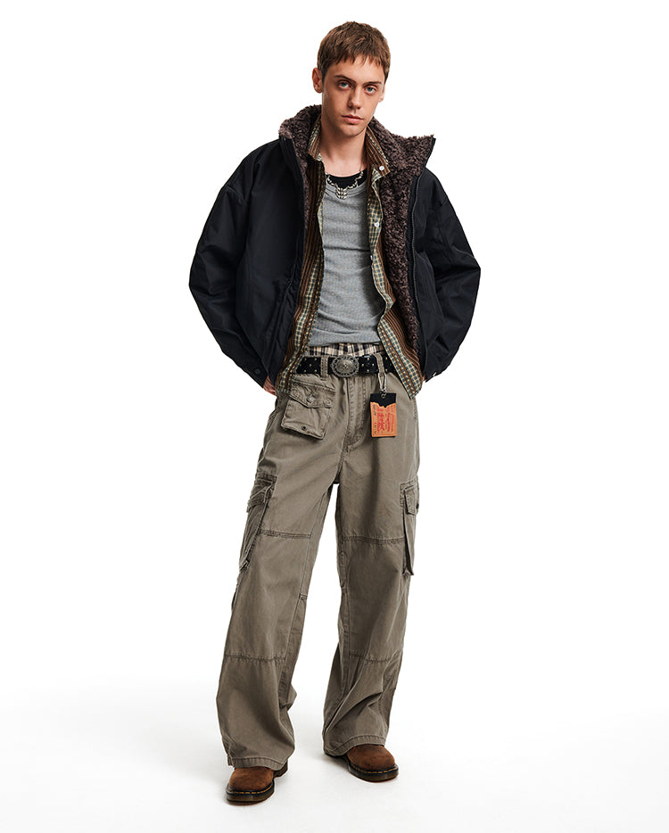 Fur Collar White Duck Down Jacket