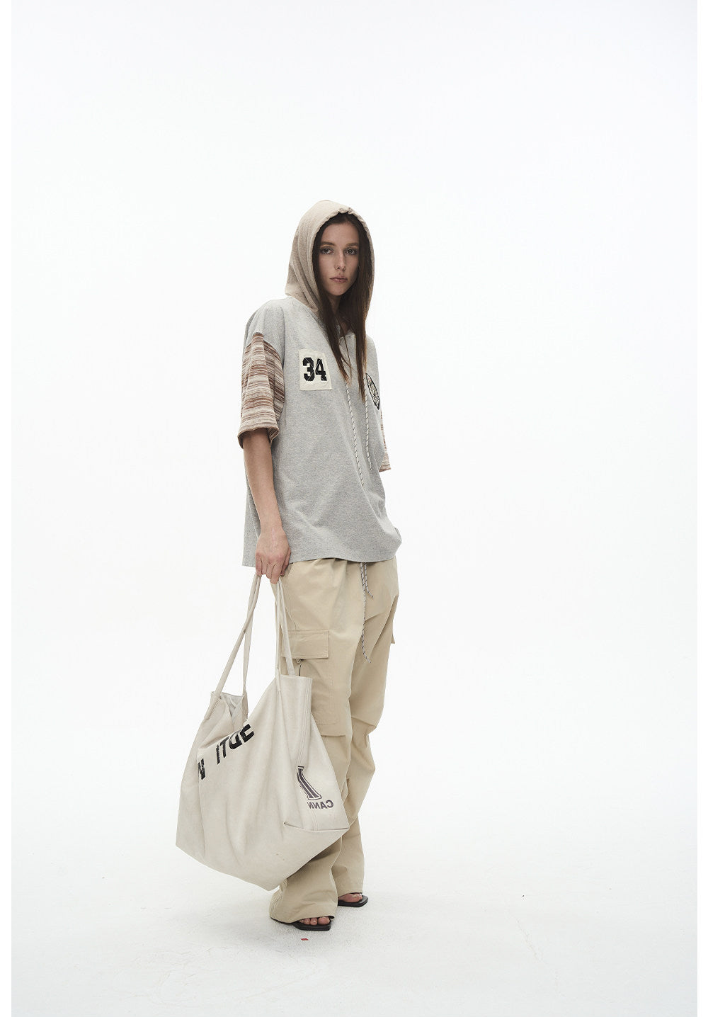Hooded Embroidered Shirt