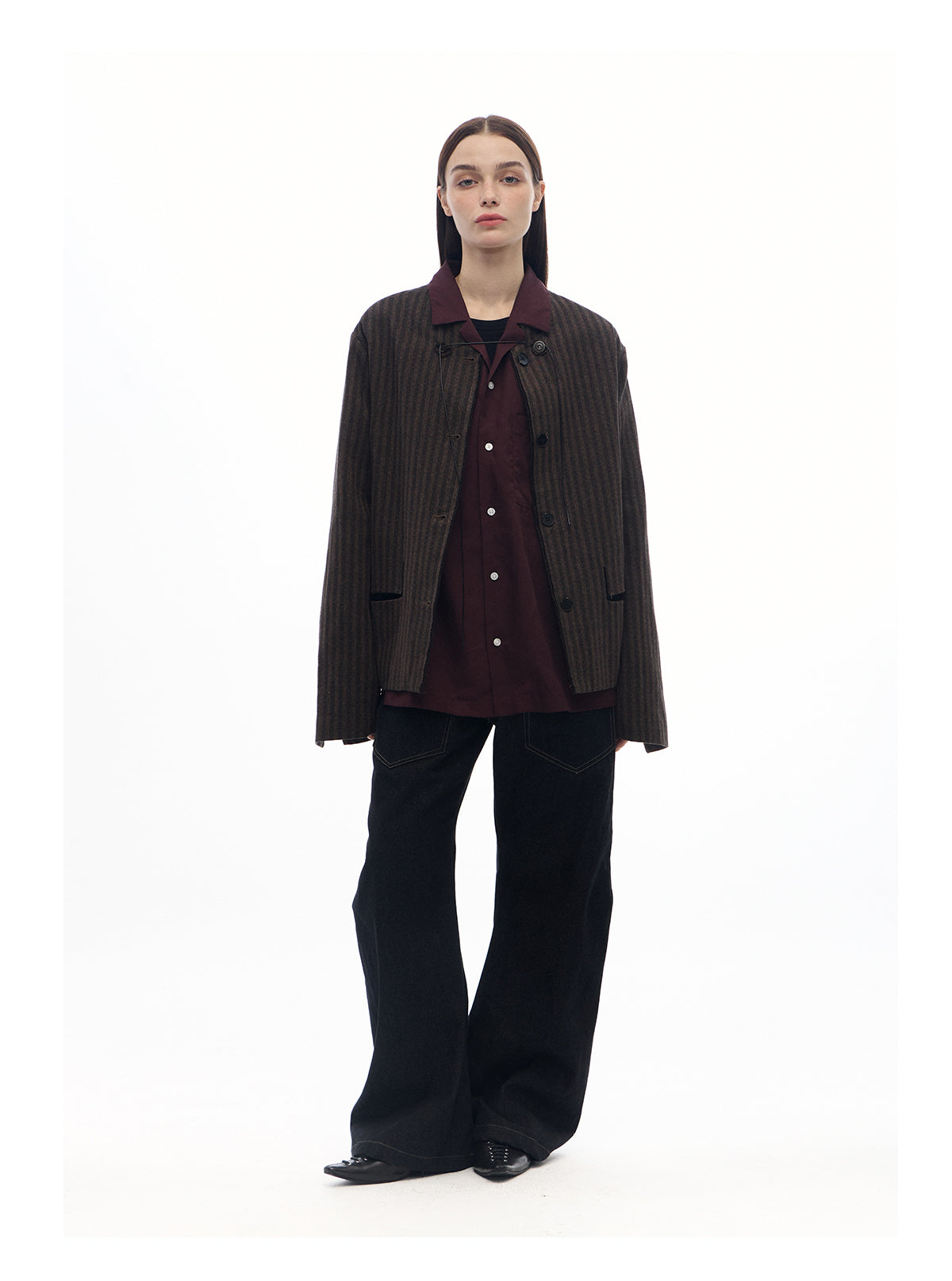 Striped Patchwork Jacket