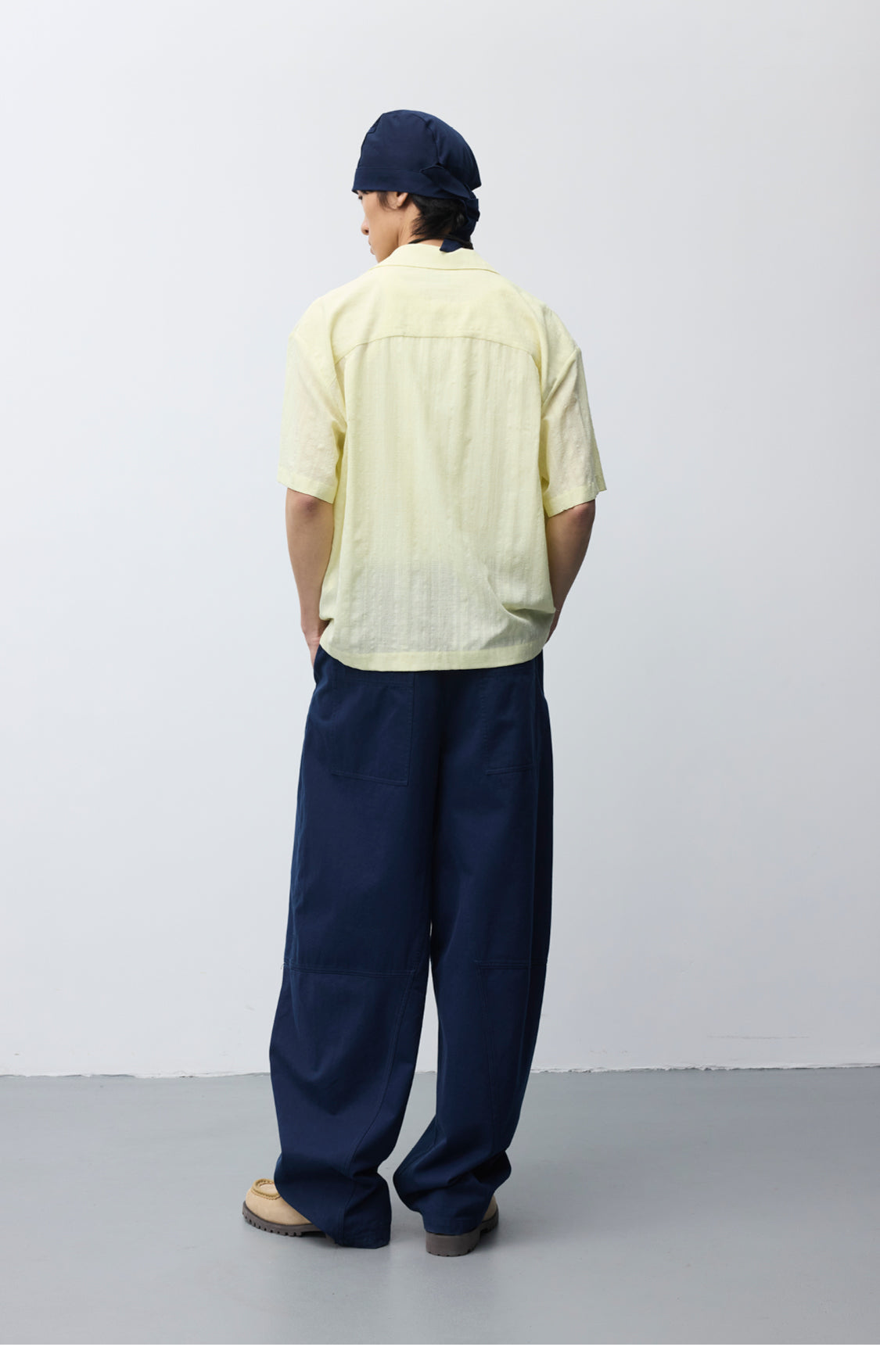 Square Collar Pocket Shirt