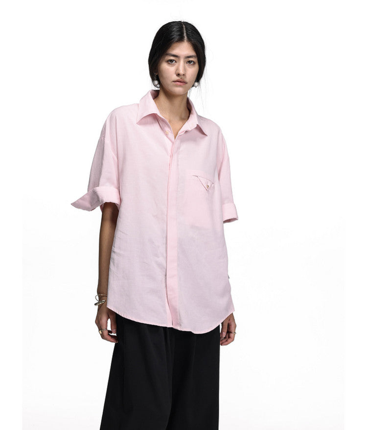 Lyocell Linen Blend Shirt