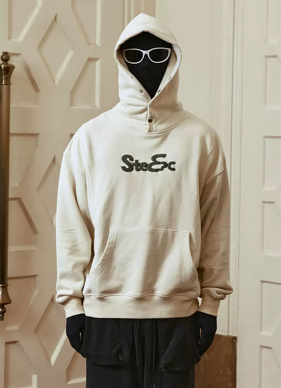 Unisex Printed Hooded Sweatshirt