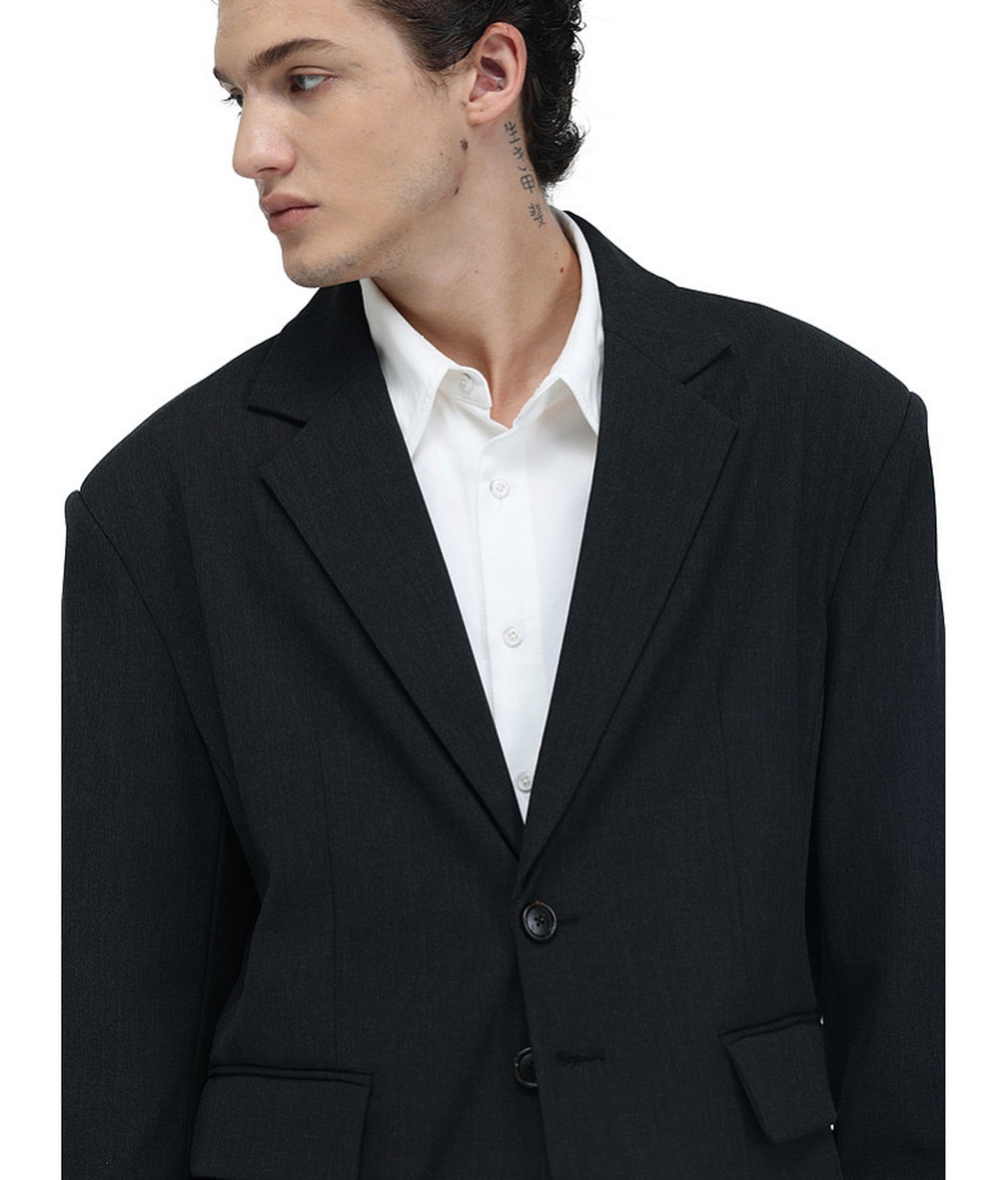 Stitched-Stripe Jacket