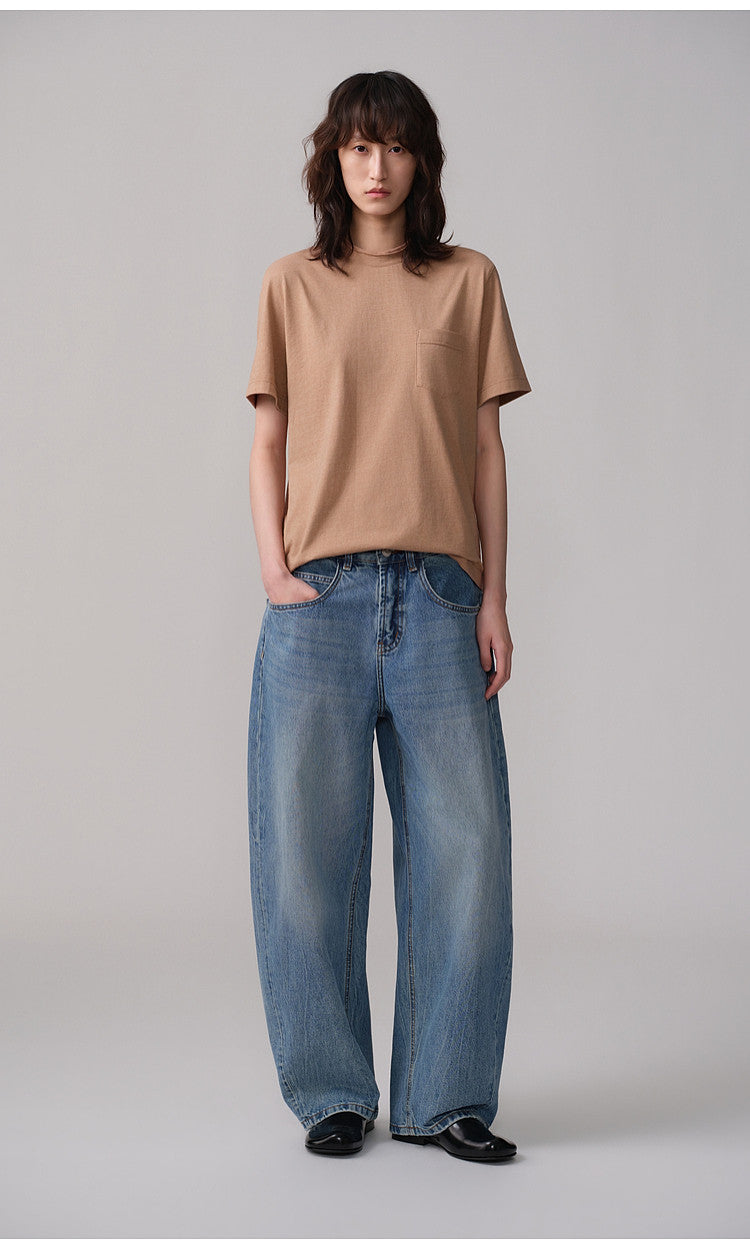 Pocket Round-Neck T-Shirt