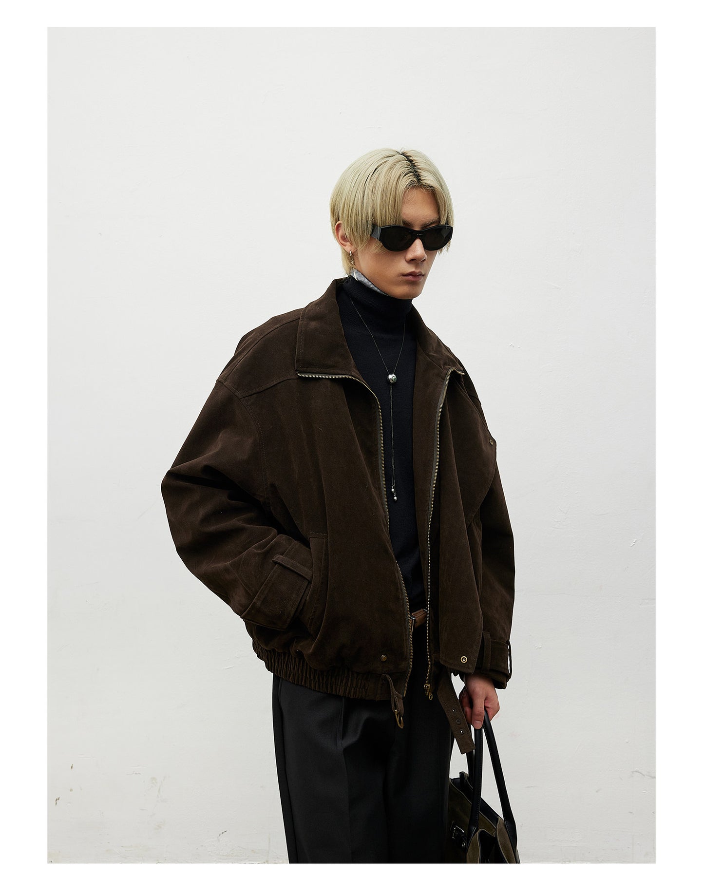 Lightweight Cotton Jacket in Hunting Style