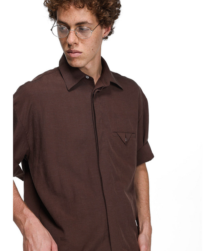 Lyocell Linen Blend Shirt