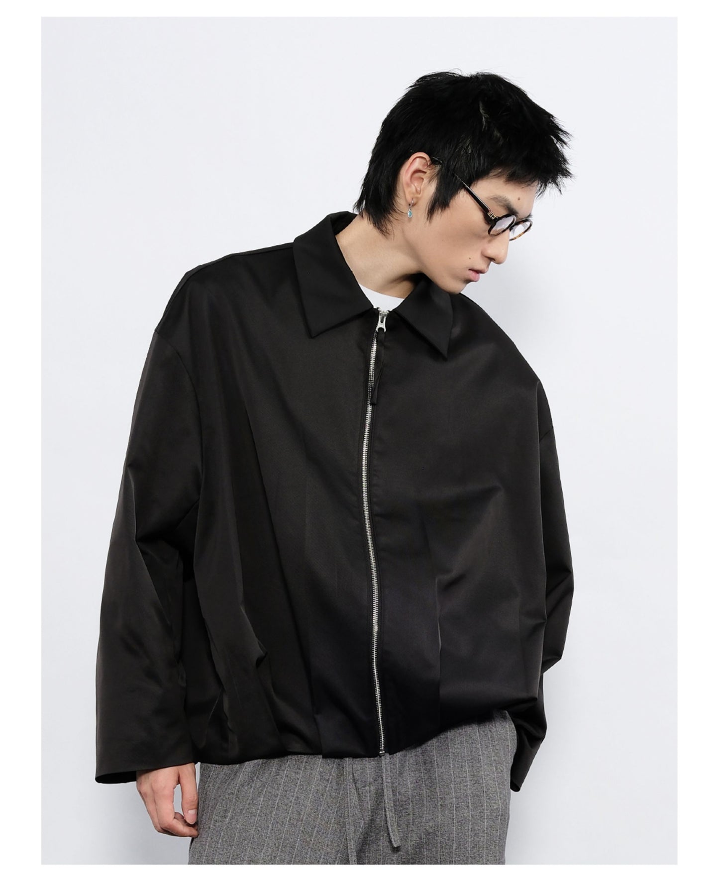 Checkered Hooded Jacket