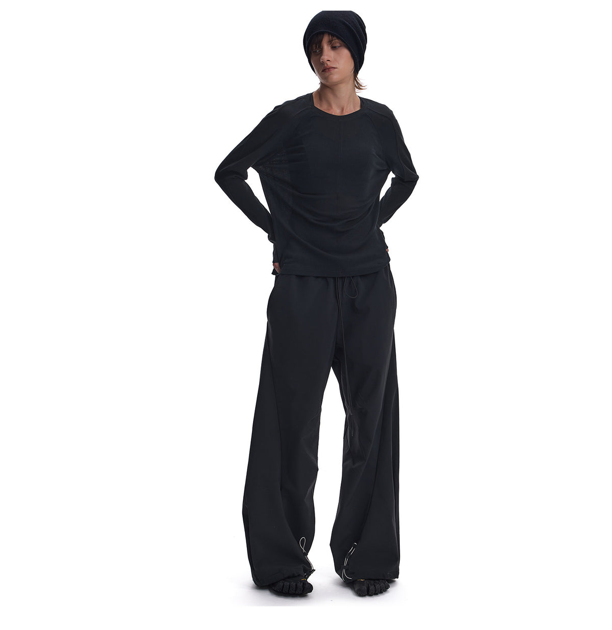 Moisture-Wicking, Quick-Dry Micro-Flare Pants