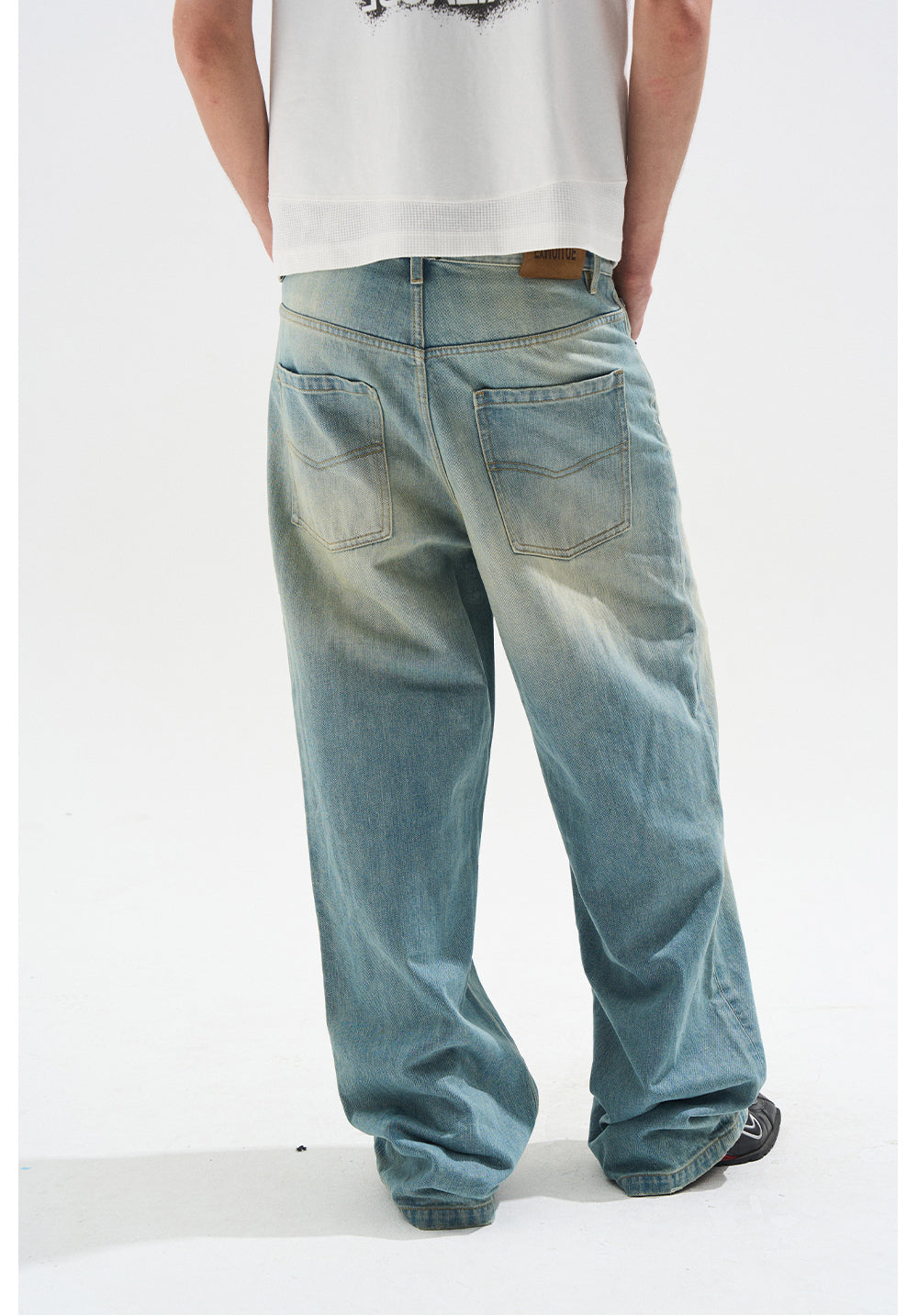Whisker Wash Jeans