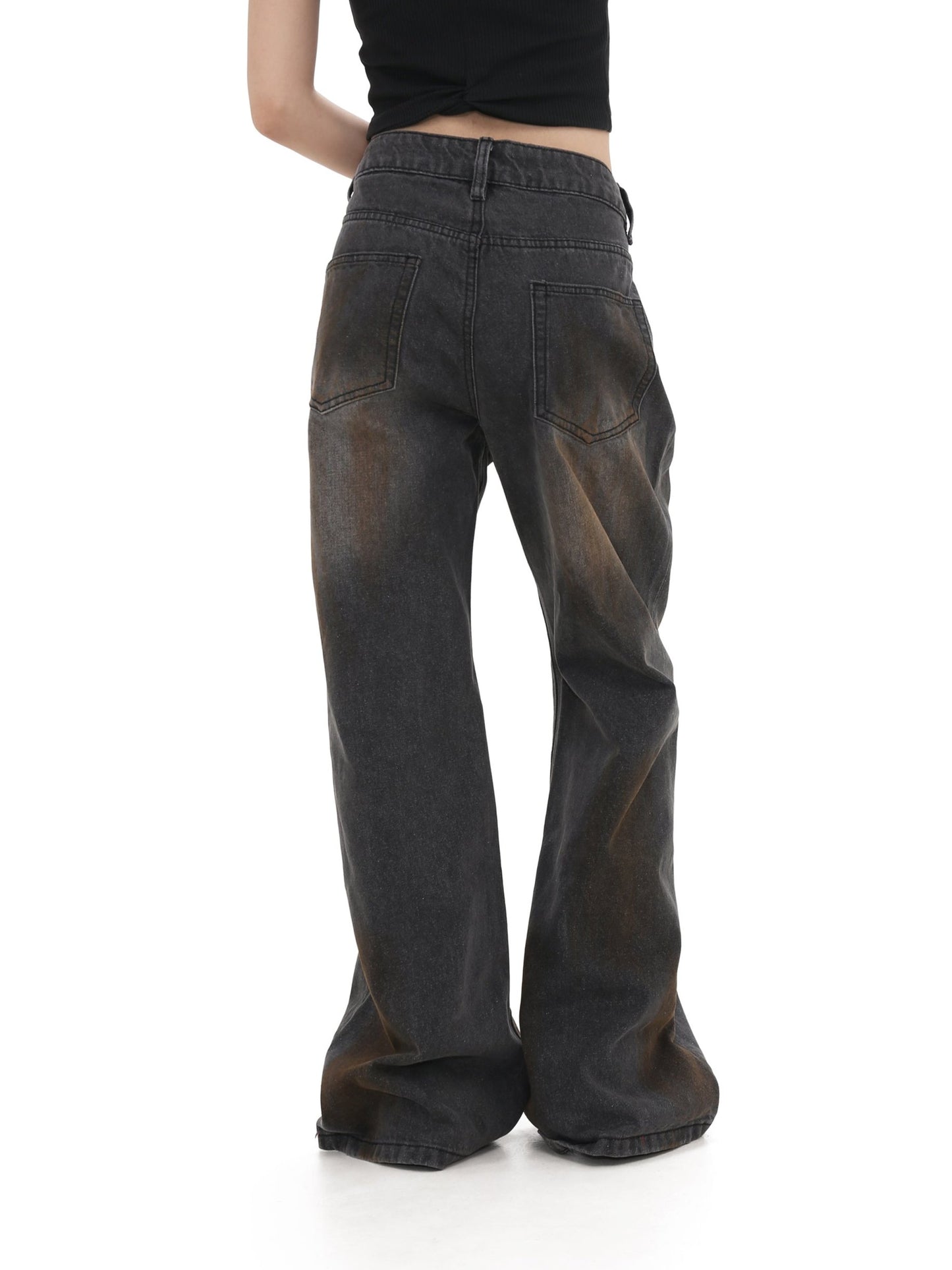 Retro Wash Bootcut Jeans