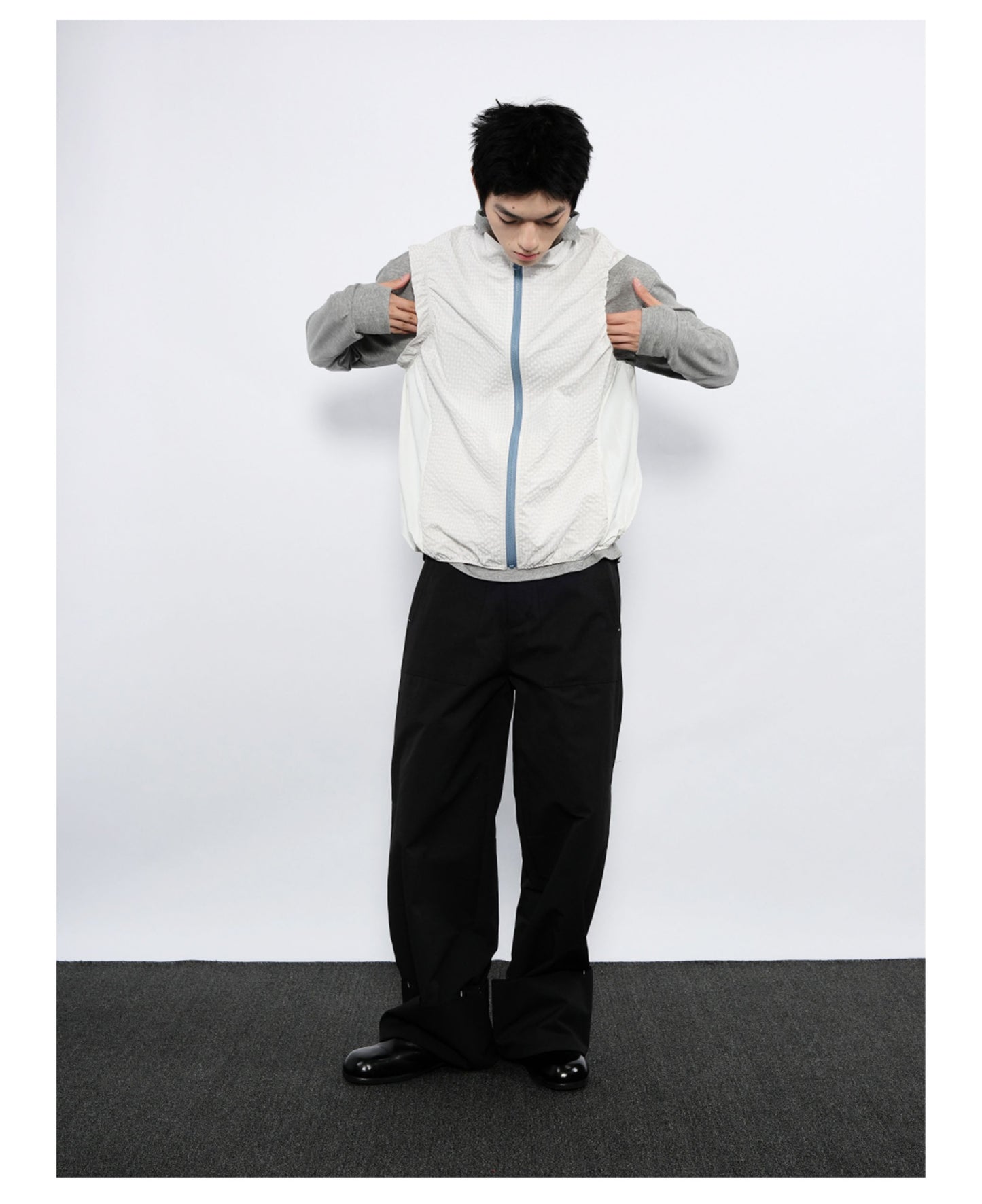 Straight-Leg Casual Pants