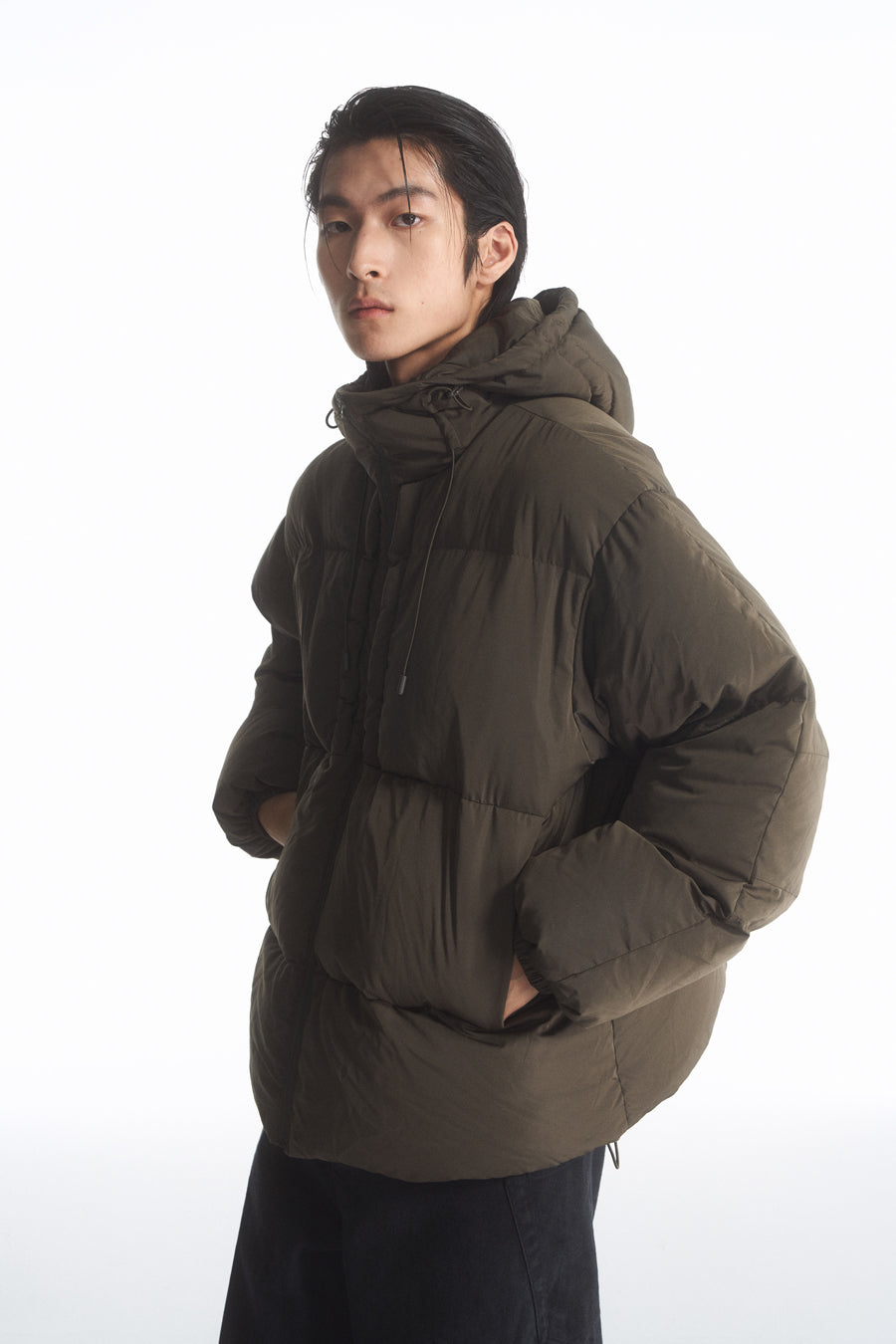 Hooded Down Jacket