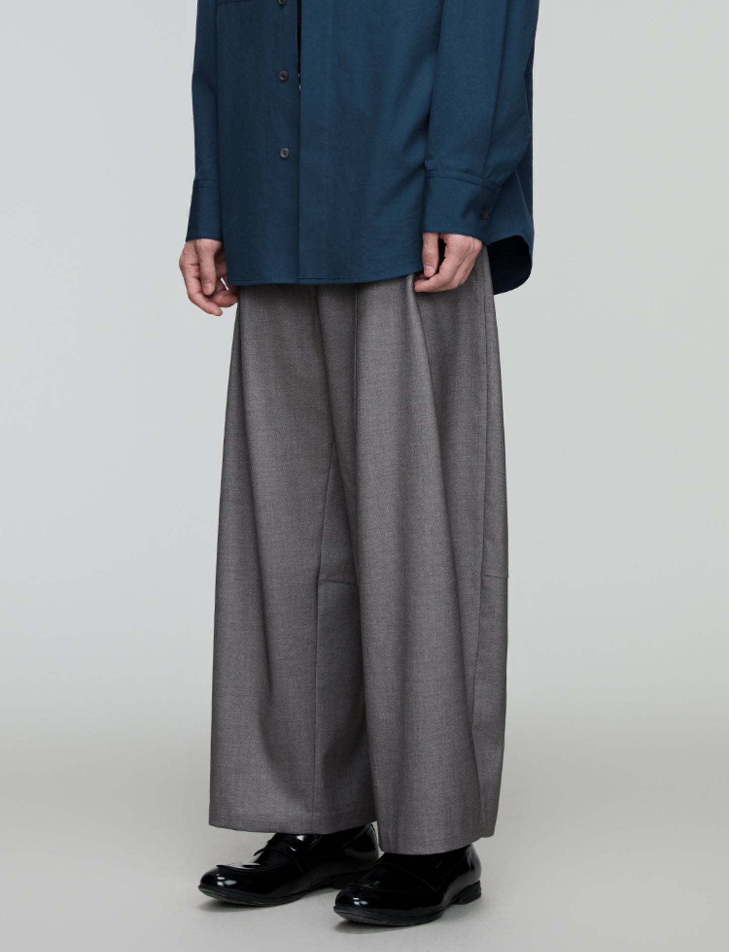 Drawstring Wide Leg Pants