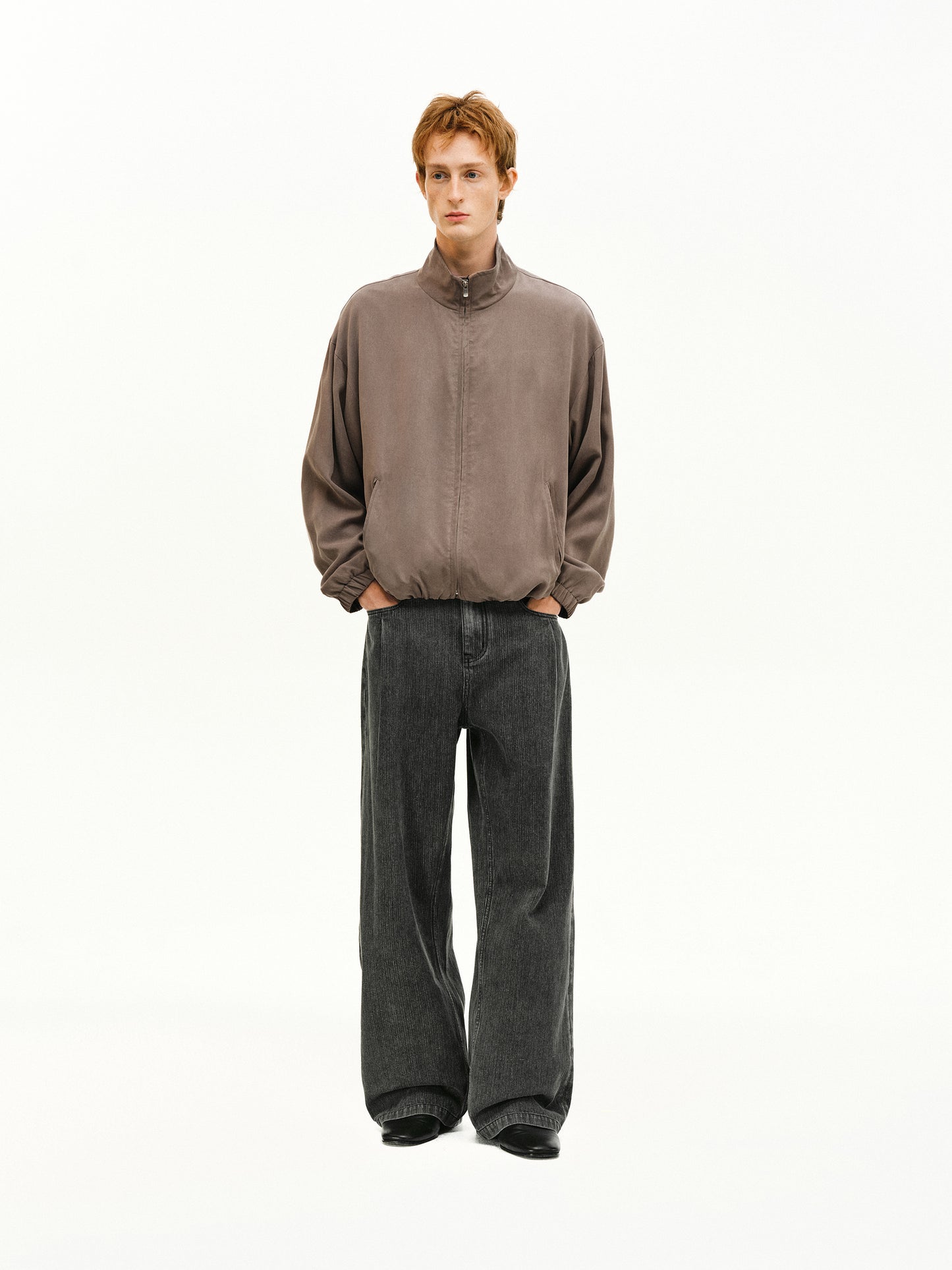 Stand Collar Balloon Jacket