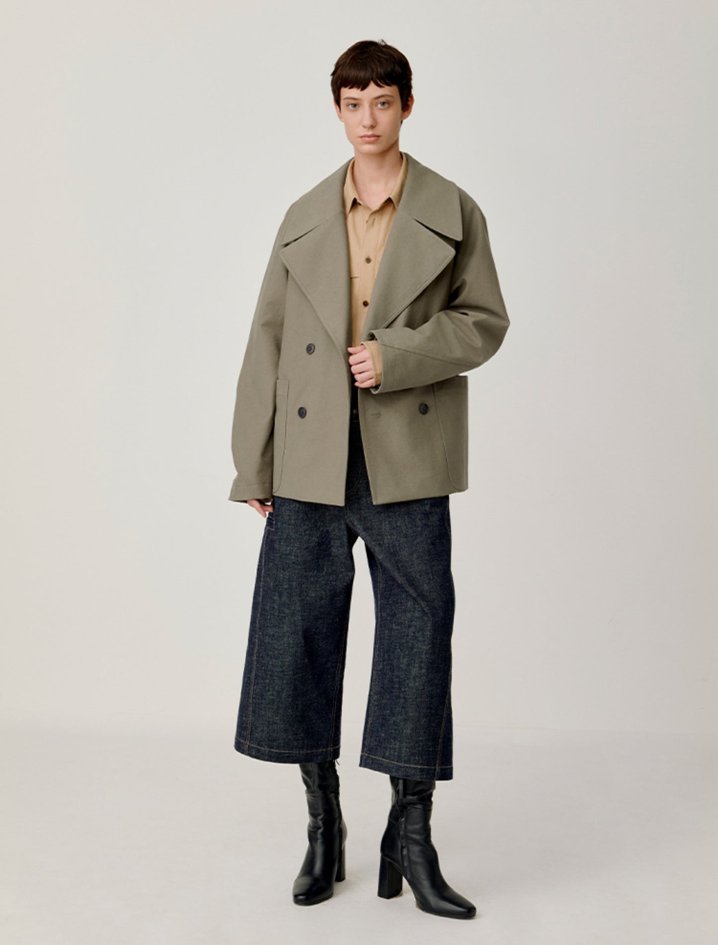 Double-breasted Casual Jacket