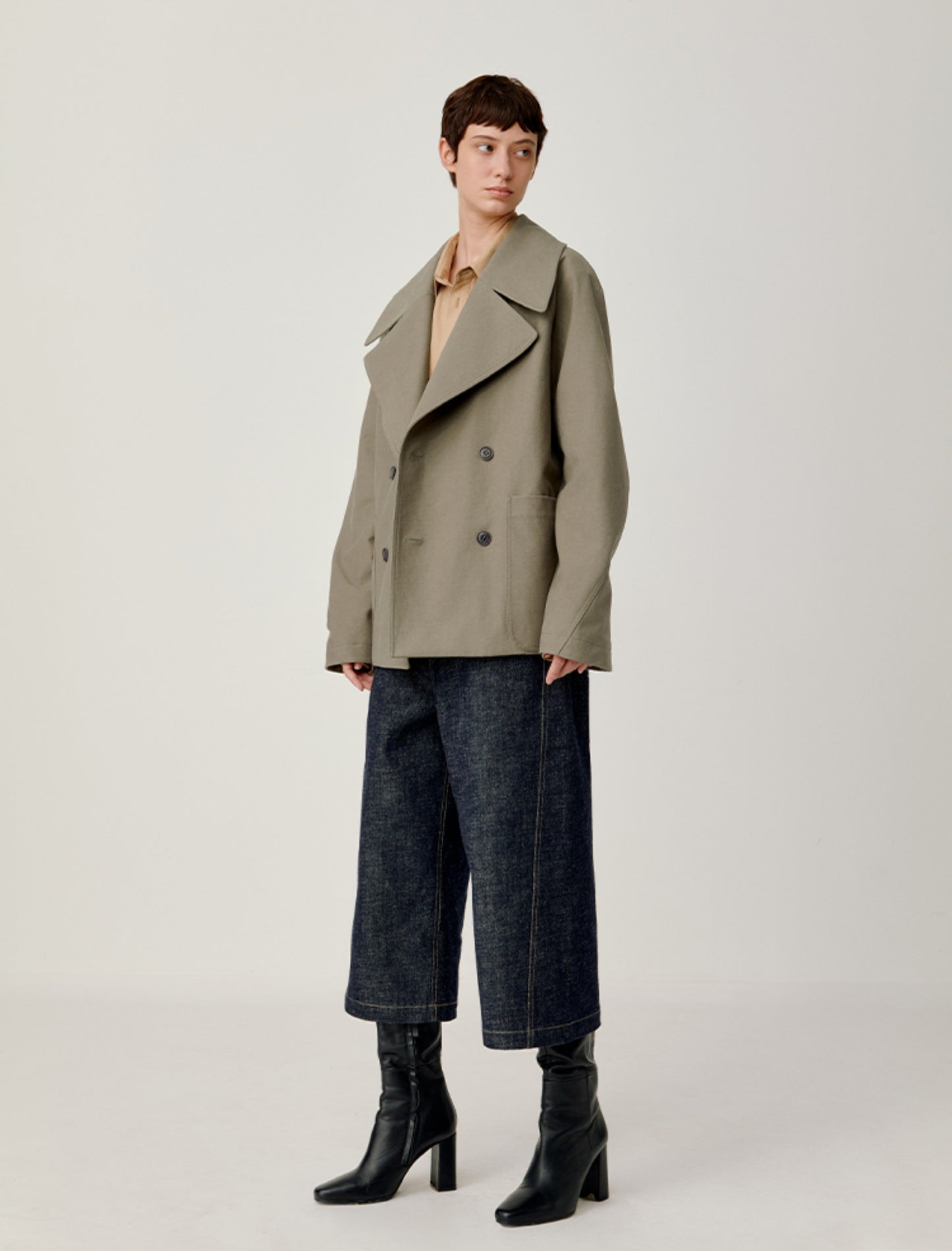 Double-breasted Casual Jacket