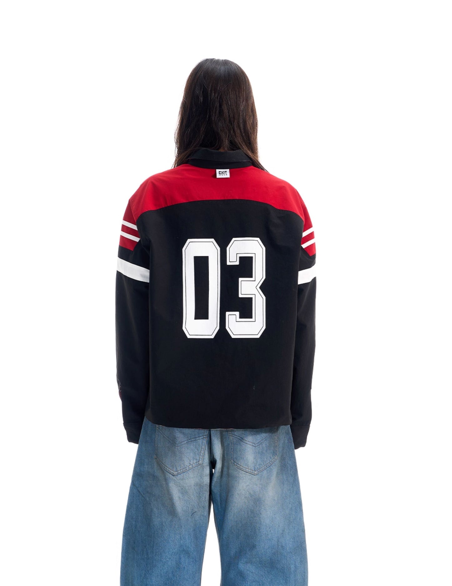 Reversible Checkered Pattern Sports Shirt