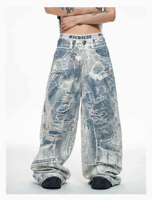 3D Printed Baggy Jeans