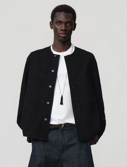 Double-Pocket Denim Jacket