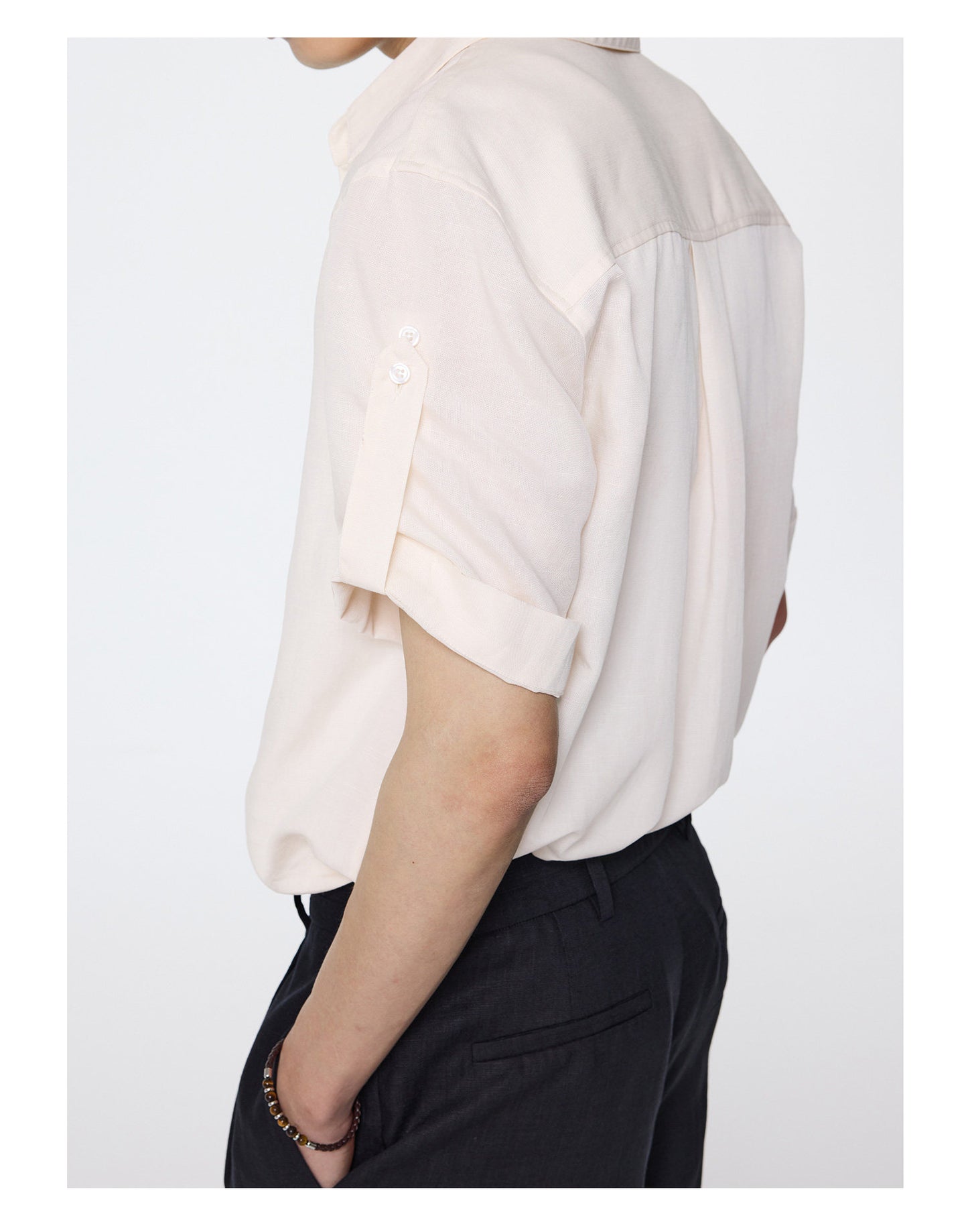 Loose-fitting rayon shirt