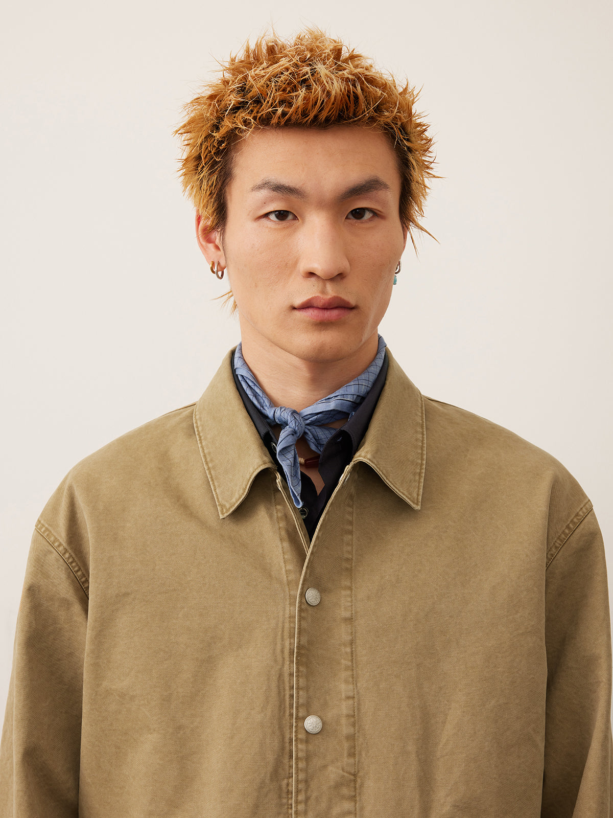 Washed Damaged Coach Jacket