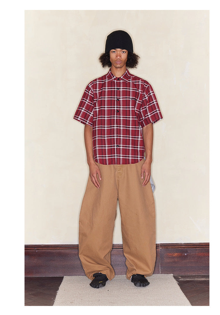 Thick Canvas Casual Pants