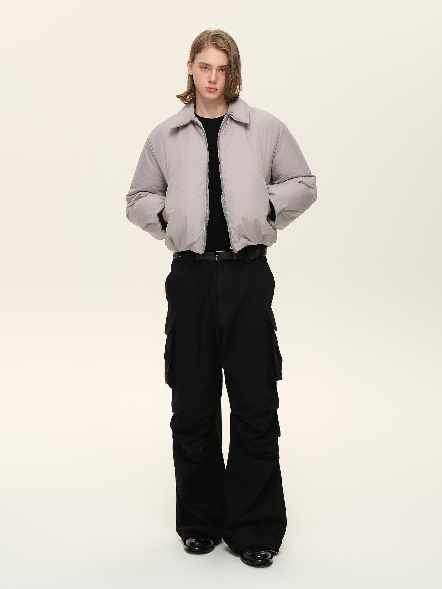 Short Wide Down Jacket